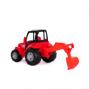 "Чемпион", трактор с лопатой (в сеточке) арт. 0568 Полесье