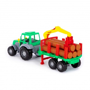 "Алтай", трактор с полуприцепом-лесовозом арт. 35370