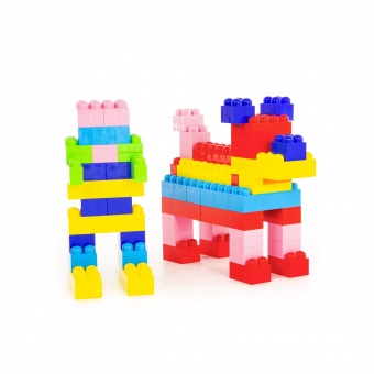 Конструктор "Великан" (153 элемента) (в мешке) арт. 2690 Полесье