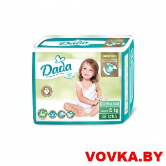 Подгузники Dada Extra Soft 6 Extra Large (15+ кг) 38 шт.