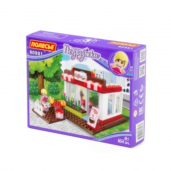 Конструктор "Классик" "Подружки-3" (104 элементов) (в коробке) арт. 80981