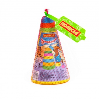 Занимательная пирамидка (10 элем.), h=175 мм арт.35042