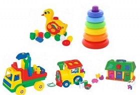 Развивающие игрушки для детей до года и от года