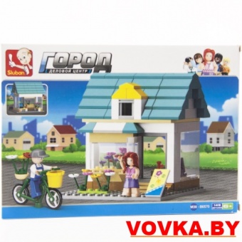 Конструктор "Цветочный магазин" арт.M38-B0570