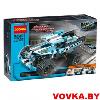 Конструктор Decool "Трюковой Грузовик", 142 дет. арт.3420