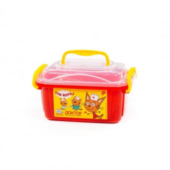 Набор "Три Кота" "Доктор" (в контейнере) арт. 65353 Полесье