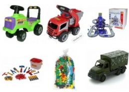 Детские игрушки для мальчиков