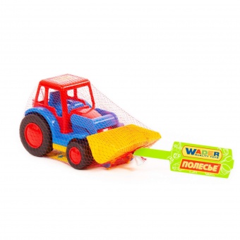 "Базик", трактор-погрузчик (в сеточке) арт. 9579