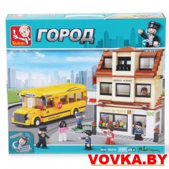 Конструктор "Школьный автобус" арт.M38-B0333
