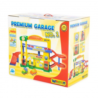 Гараж №1 Премиум с автомобилями (в коробке) арт. 40398