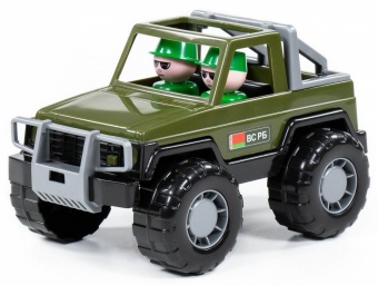 "Сафари", автомобиль джип военный (РБ) арт.49261 Полесье, РБ