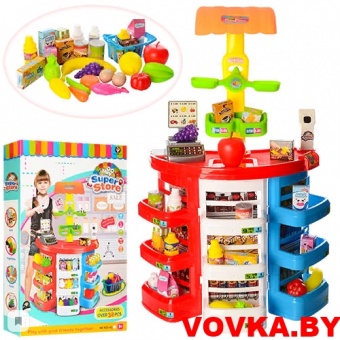 Игровой набор "Супермаркет", 38 предметов, арт. 922-05