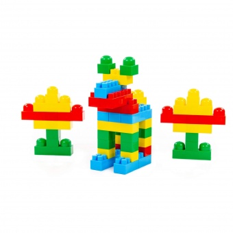 Конструктор "Супер-Микс" (144 элемента) (в рюкзаке) арт.8039 Полесье