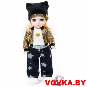 Кукла "Арина" (37 см) на прогулке (в коробке) арт.79633