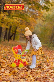 Коляска для кукол прогулочная "Три кота" №2 арт. 71460