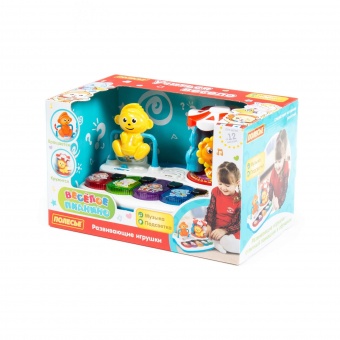 Игрушка развивающая "Весёлое пианино" (в коробке) арт. 77097 Полесье