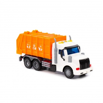 "Профи", автомобиль коммунальный инерционный (со светом и звуком) (оранжевый) (в коробке) арт. 86501