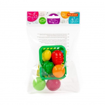 Набор продуктов №13 с корзинкой (7 элементов) (в пакете) арт.66749 Полесье