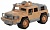 Автомобиль-джип военный "Защитник-Сафари" с 1-м пулемётом арт. 63502 Полесье