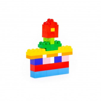 Конструктор "Великан" (74 элемента) (в контейнере) арт. 50595