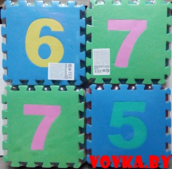 Коврик-пазл Цифры арт.2910