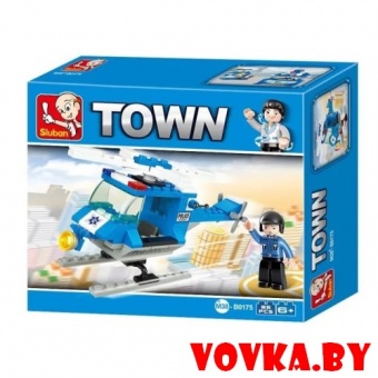 Конструктор "Полицейский вертолет" арт.M38-B0175