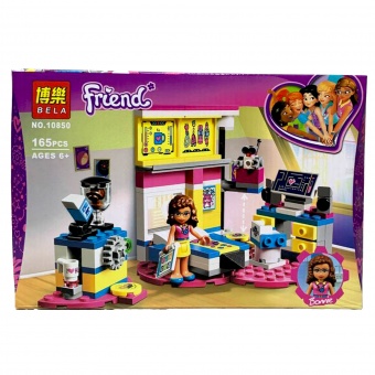 Конструктор Bela Friends "Комната Оливии" арт. 10850