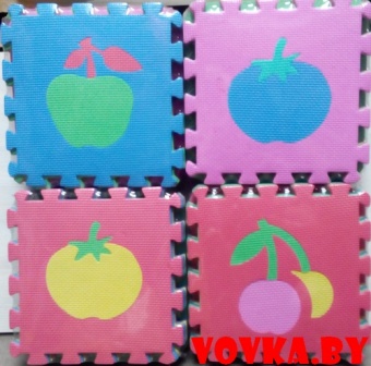 Коврик-пазл Фрукты арт.2910S