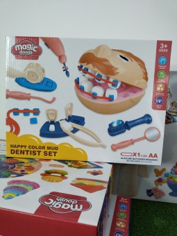Игровой набор для девочек MAGIK DOUGH - "Мистер зубастик" (стоматолог), арт.G183466(8400)