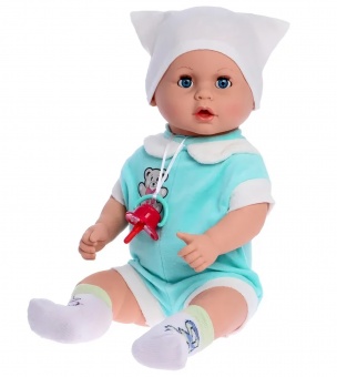 Кукла Витенька 5 с пустышкой озвученный, 50 см., арт. 15-С-3, БелКукла, РБ